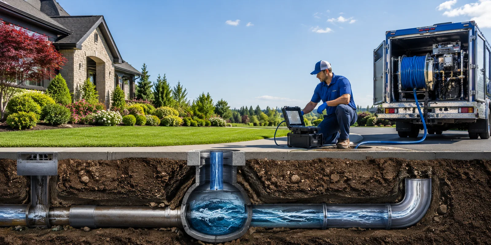 Drainage restoration information for Wood, PA